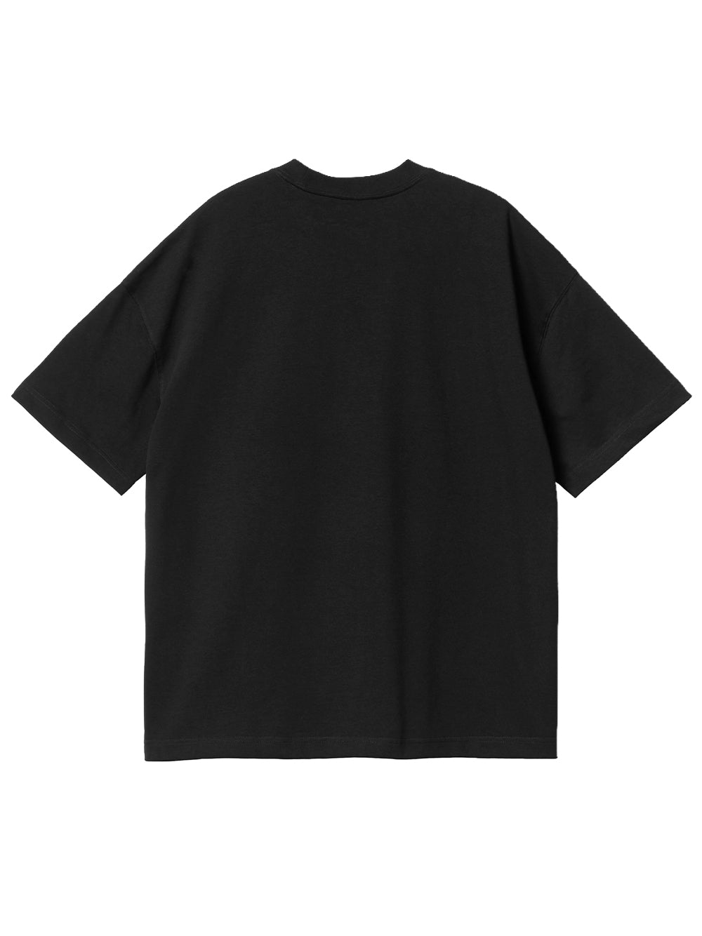 CARHARTT WIP-S/S LINK SCRIPT T-SHIRT-I031373 0D2XX BLACK/WHITE