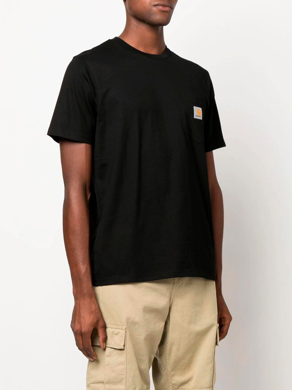 CARHARTT WIP-S/S POCKET TSHIRT-I030434 89XX BLACK