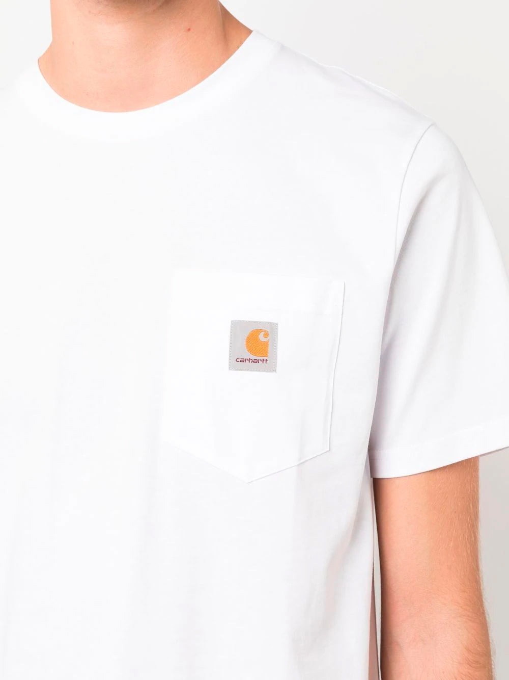 CARHARTT WIP-S/S POCKET TSHIRT-I030434.02.XX.03 WHITE