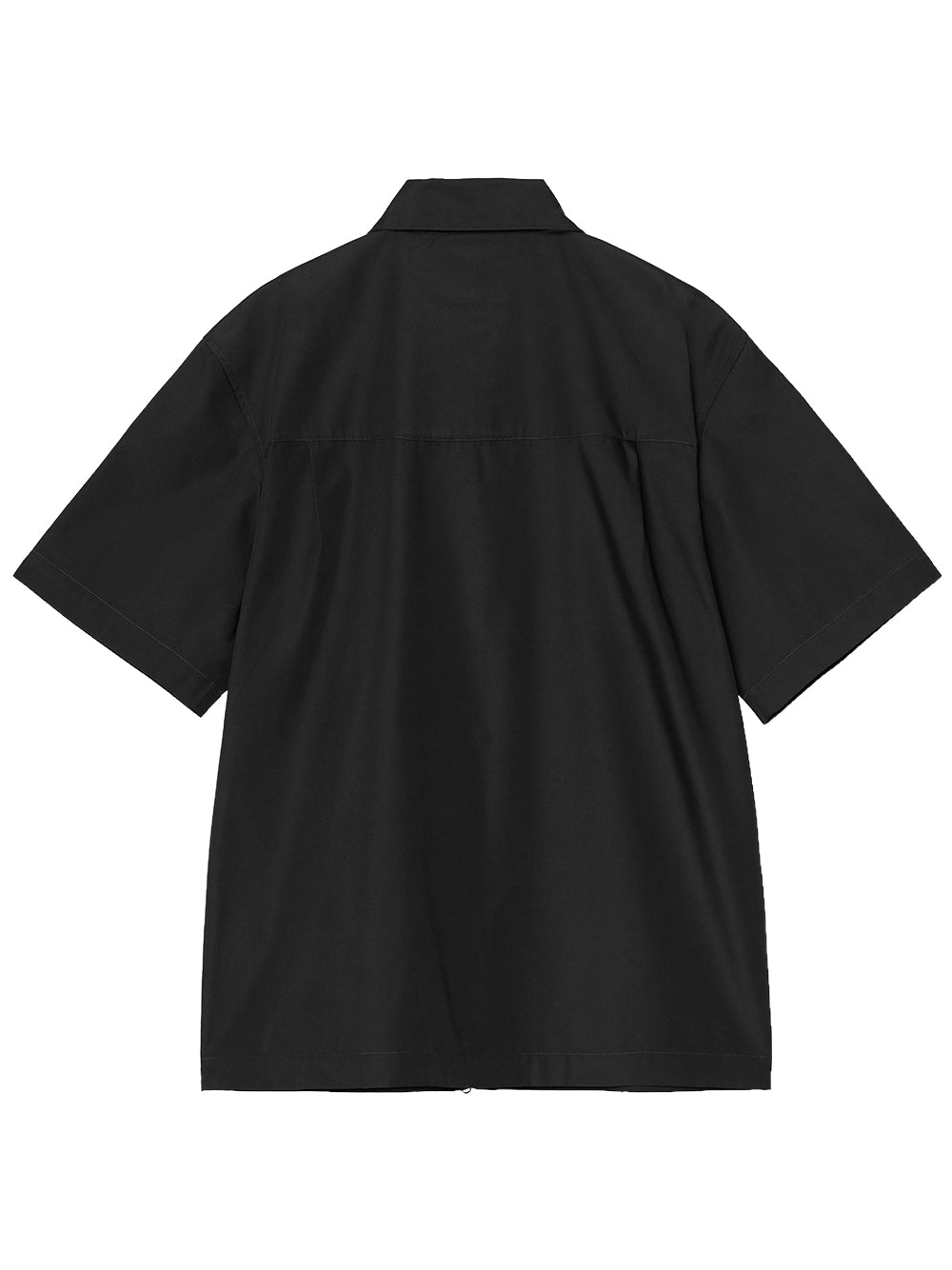 CARHARTT WIP-S/S POSTAL ZIP SHIRT-I036189 K02XX BLACK/WAX