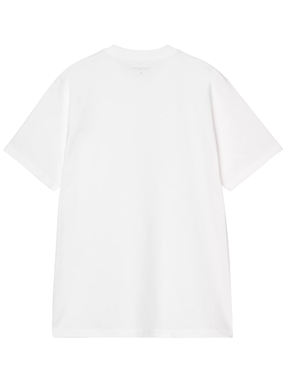 CARHARTT WIP-S/S SMALL HEART T-SHIRT-I037116 1WZXX WHITE/RED
