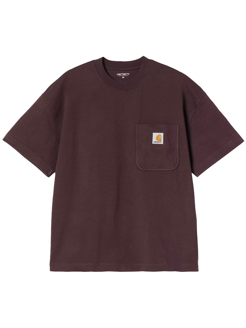 CARHARTT WIP-S/S WORK POCKET T-SHIRT-I035523 33HXX PALISANDER