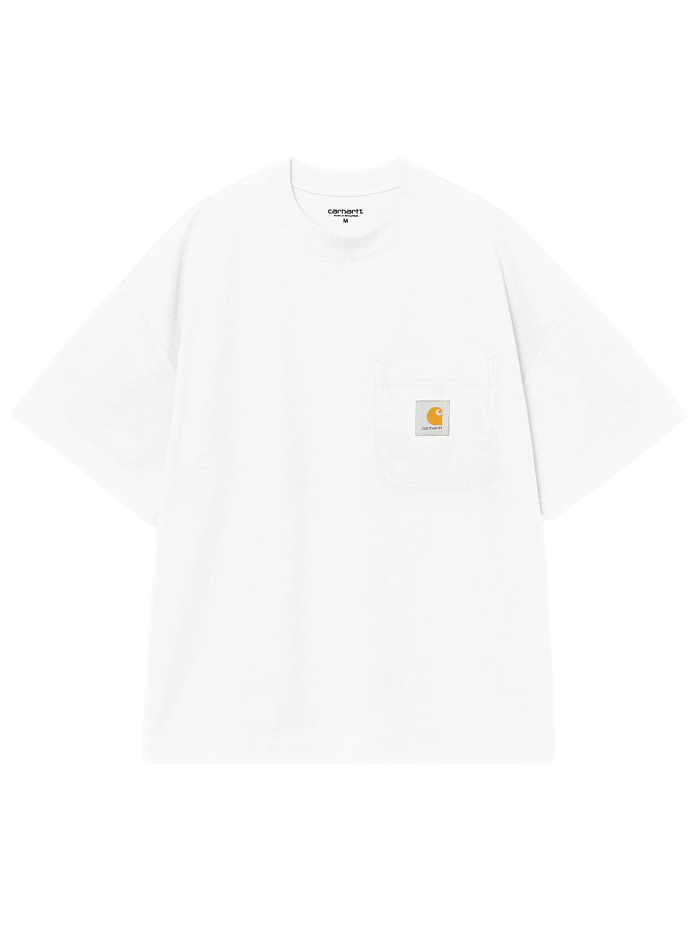 CARHARTT WIP-S/S WORK POCKET T-SHIRT-I037015 02XX WHITE