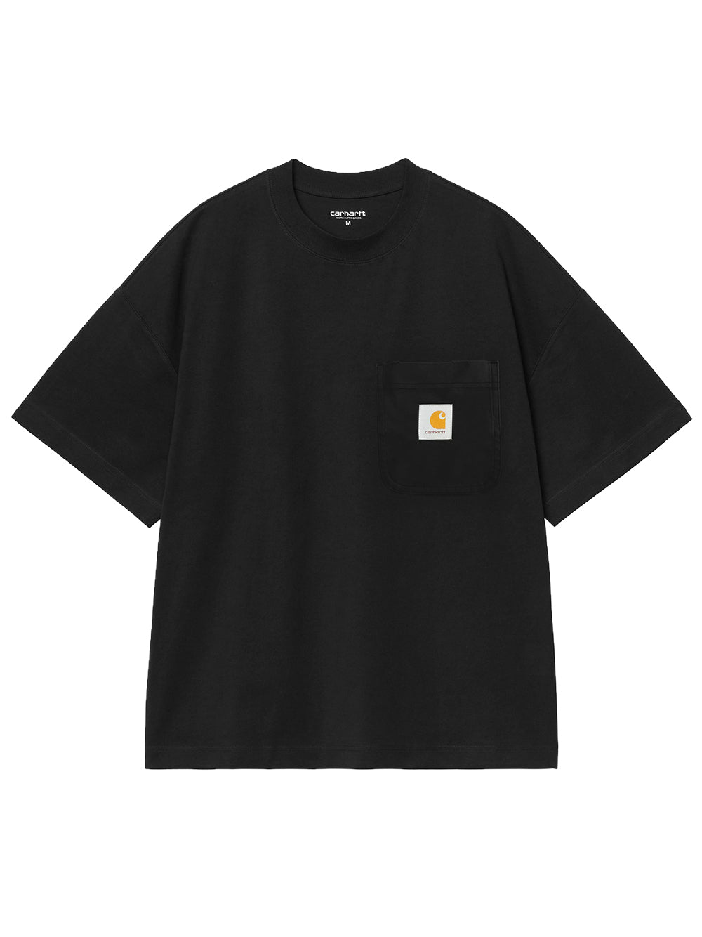 CARHARTT WIP-S/S WORK POCKET T-SHIRT-I037015 89XX BLACK