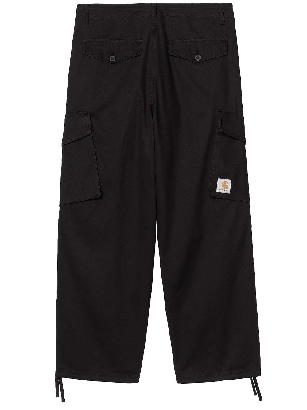 CARHARTT WIP-UNIT PANT-I034562 BLACK STONE WASHED