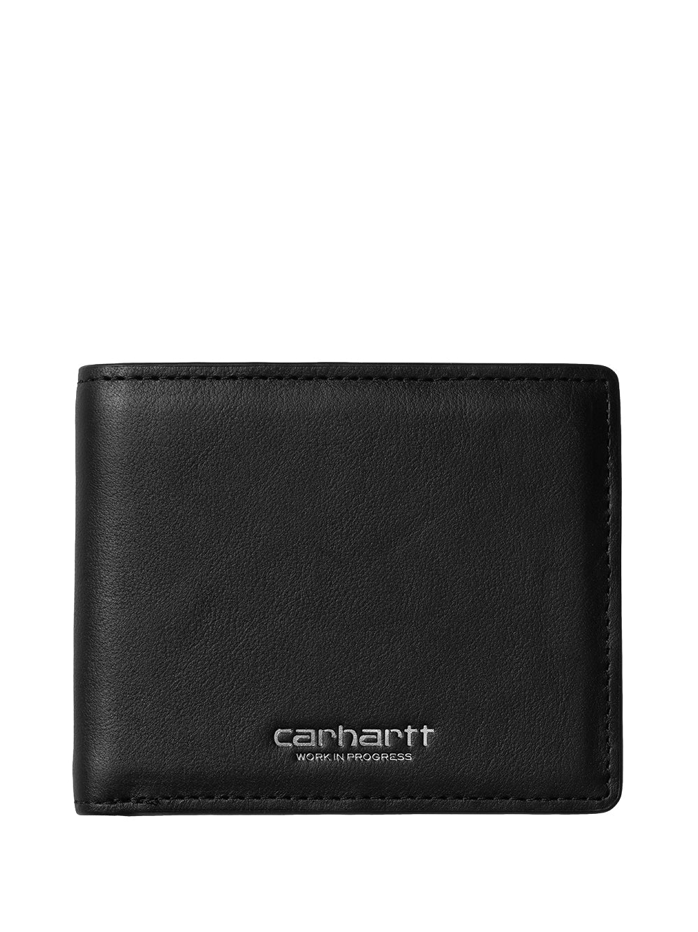 CARHARTT WIP-VEGAS BILLFOLD WALLET-I033108 0M4XX BLACK/SILVER