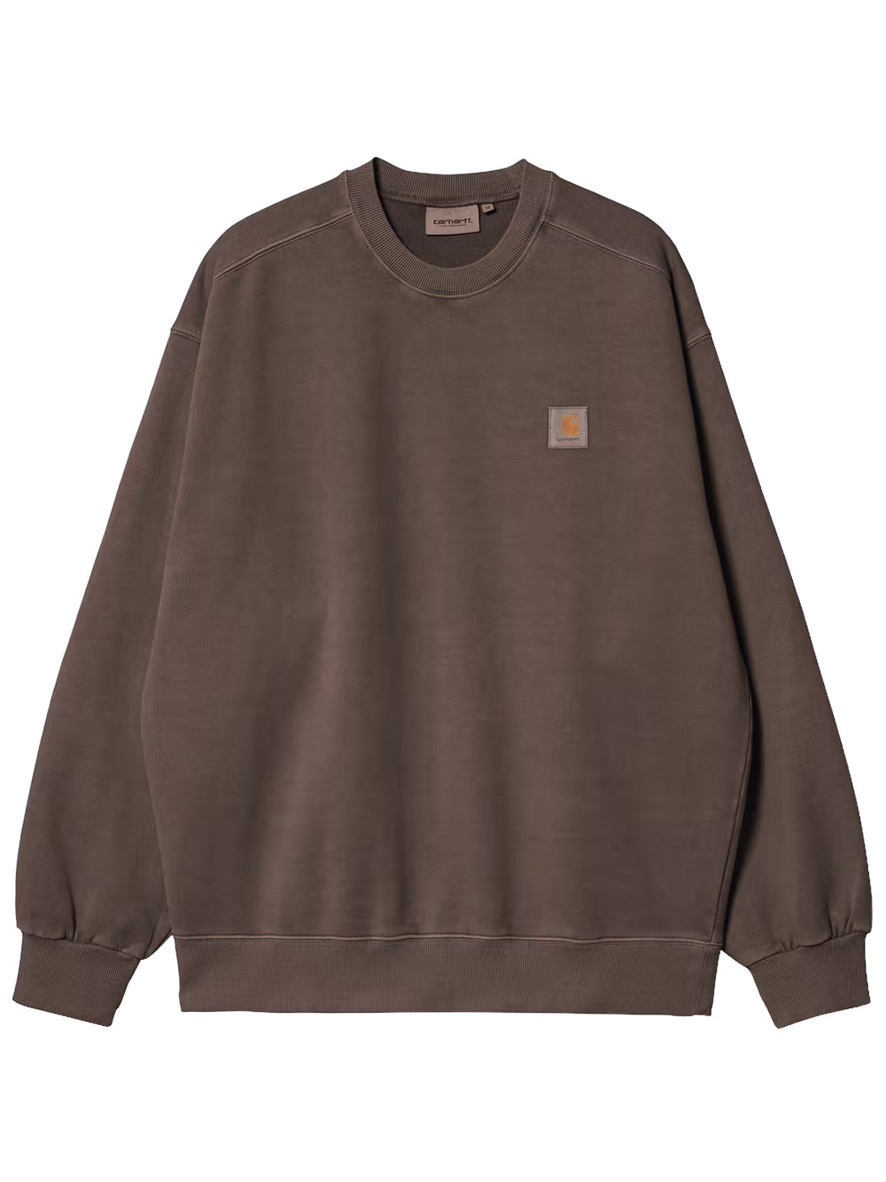 CARHARTT WIP-VISTA SWEAT-I029522 47GD TOBACCO/GARMENT DYED
