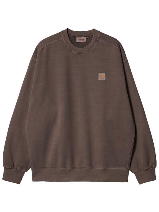 CARHARTT WIP-VISTA SWEAT-I029522 47GD TOBACCO/GARMENT DYED