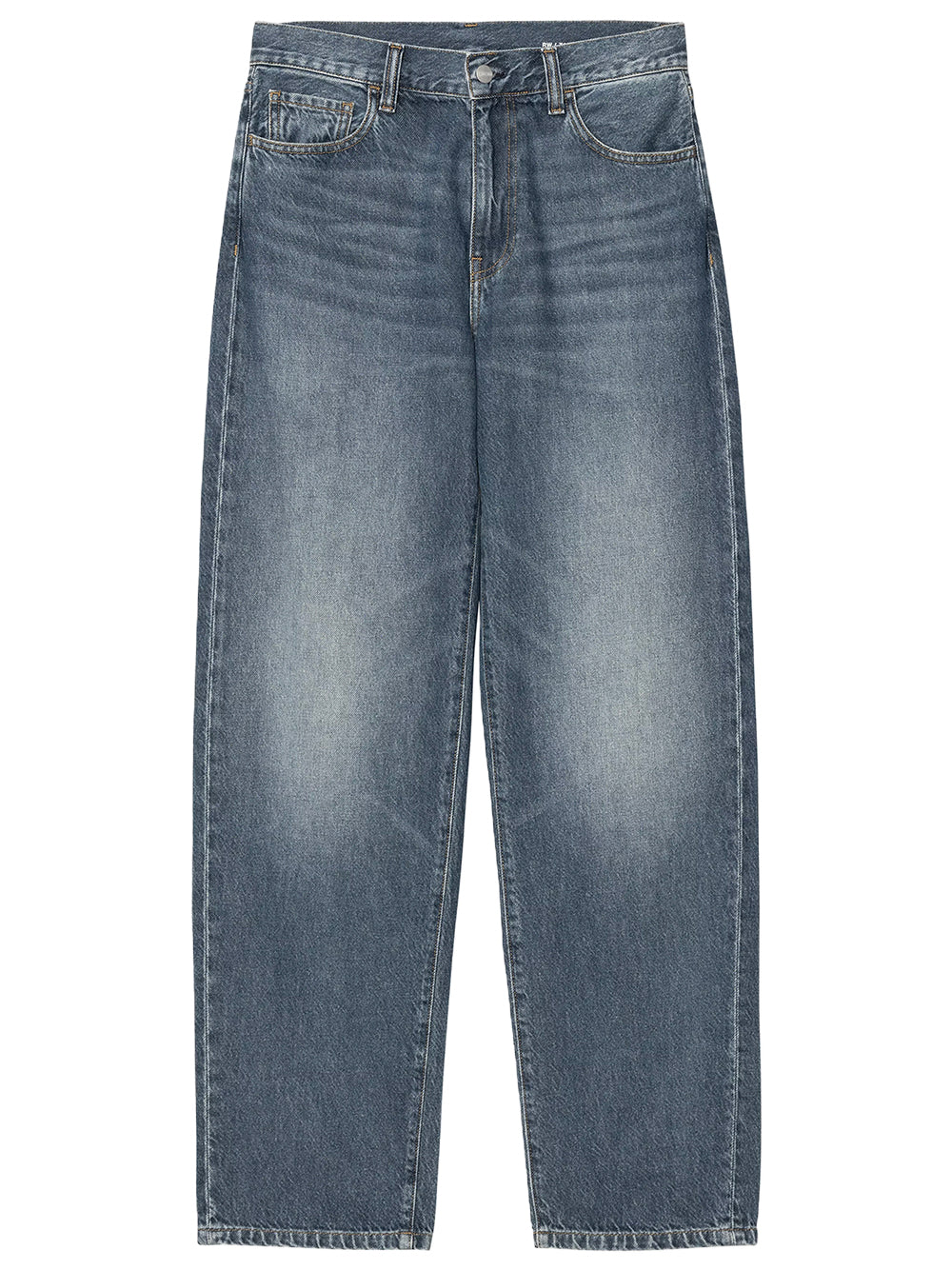 CARHARTT WIP-W` ARIN PANT-I035881 014L BLUE/DARK USED WASH