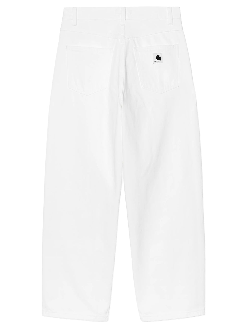CARHARTT WIP-W` BRANDON PANT-I035892 0202 WHITE RINSED