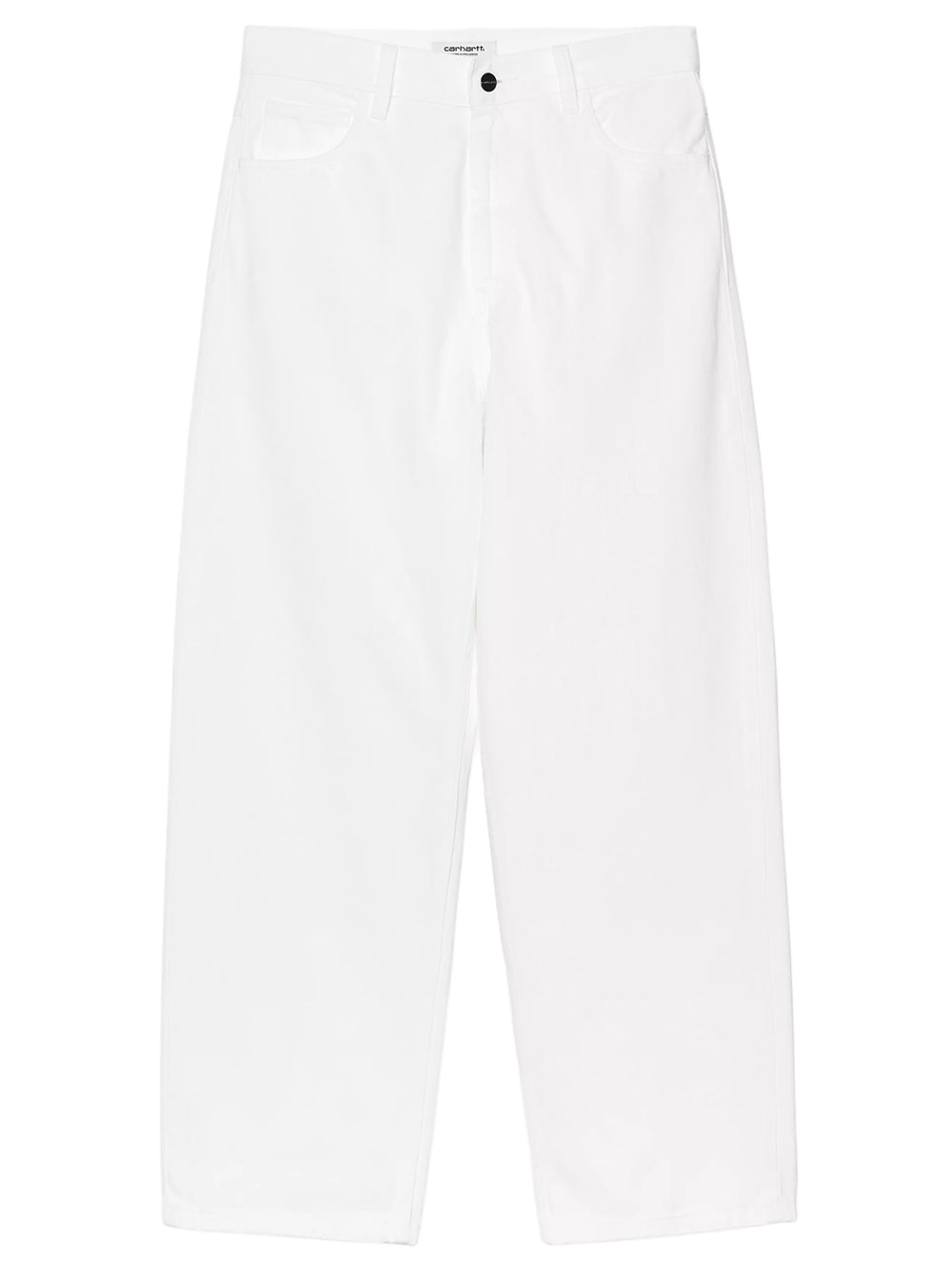 CARHARTT WIP-W` BRANDON PANT-I035892 0202 WHITE RINSED