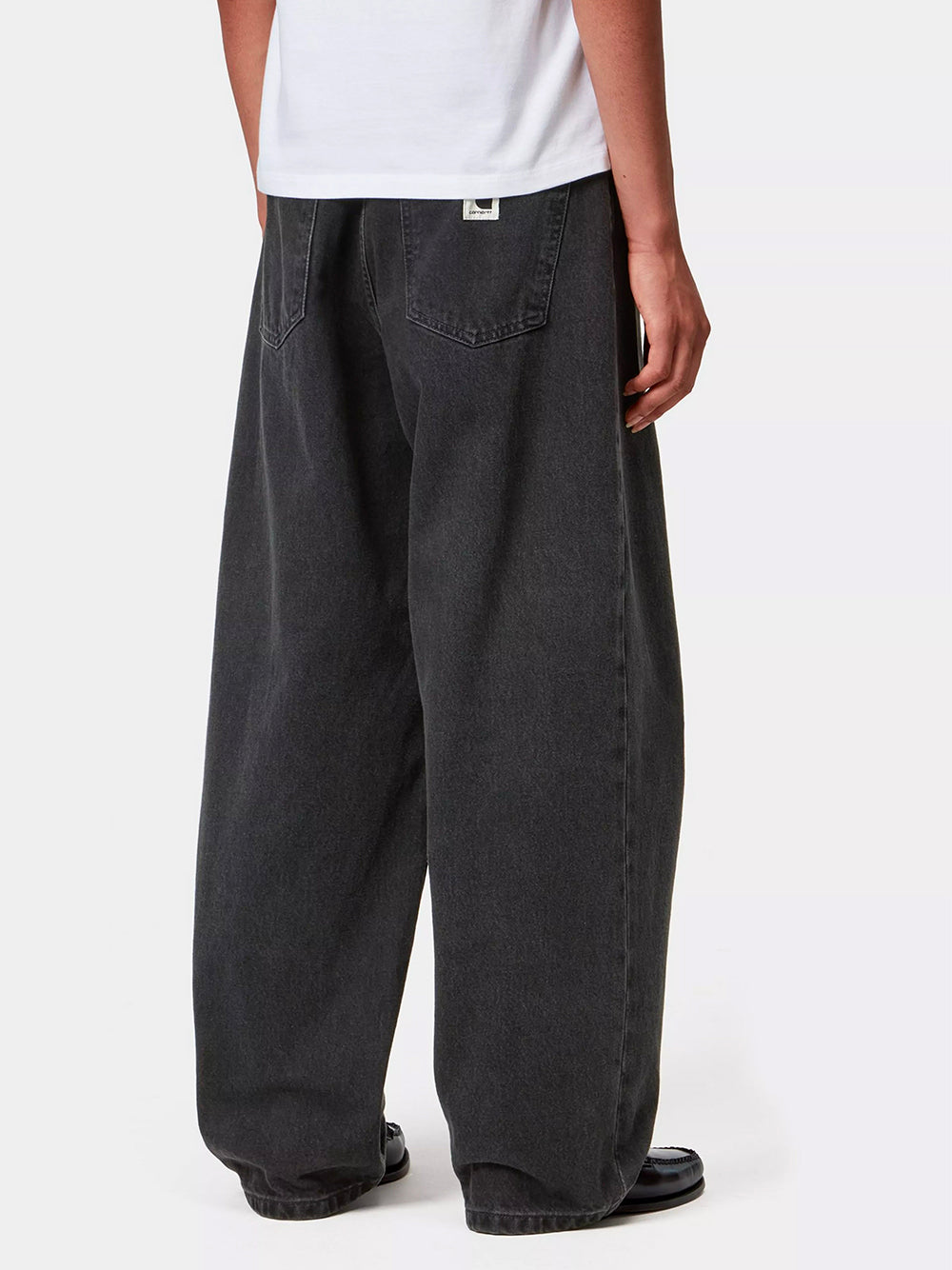 CARHARTT WIP-W` BRANDON PANT-I035892 8906 BLACK STONE WASHED – La
