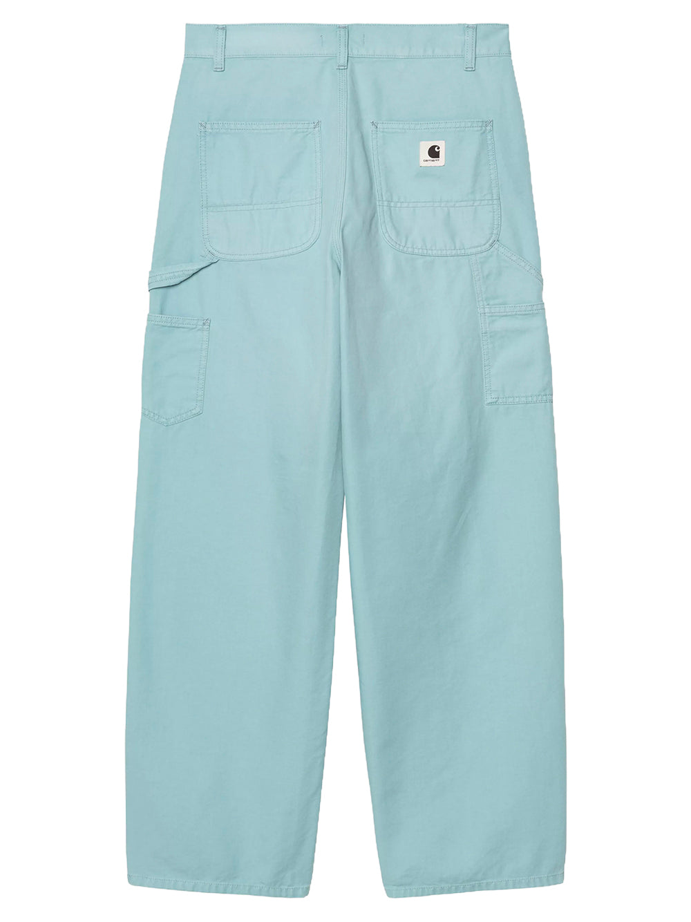 CARHARTT WIP-W` BRANDON SINGLE KNEE PANT-I034838 3IU4O TOURMALINE STONE CANVAS