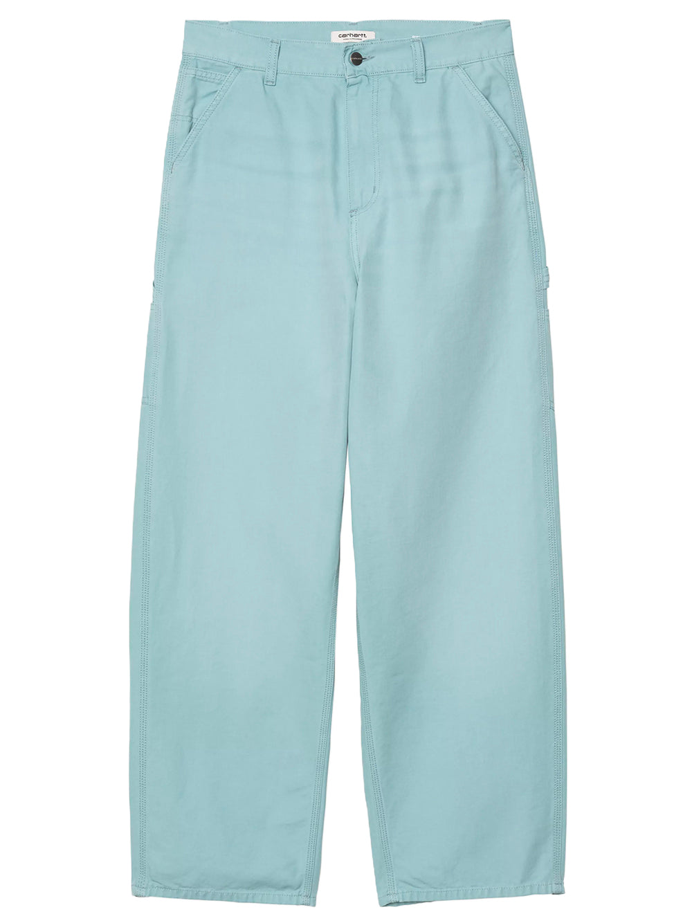 CARHARTT WIP-W` BRANDON SINGLE KNEE PANT-I034838 3IU4O TOURMALINE STONE CANVAS