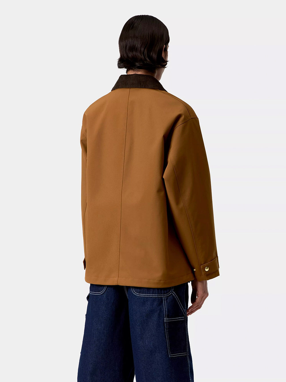 CARHARTT WIP-W` CLARK JACKET-I036144 00SXX HAMOLTON BROWN/TOBACCO