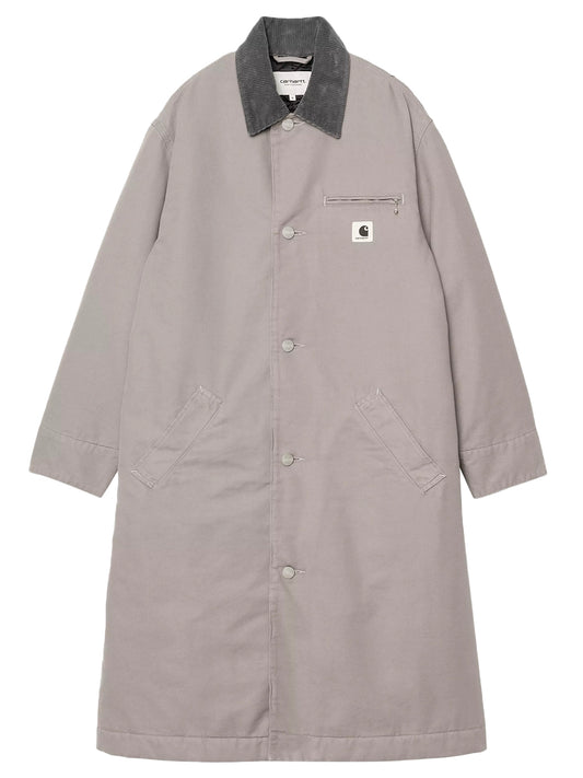 CARHARTT WIP-W` WEBSTER COAT-I035676 3D306 YOSEMITE/GRAPHITE