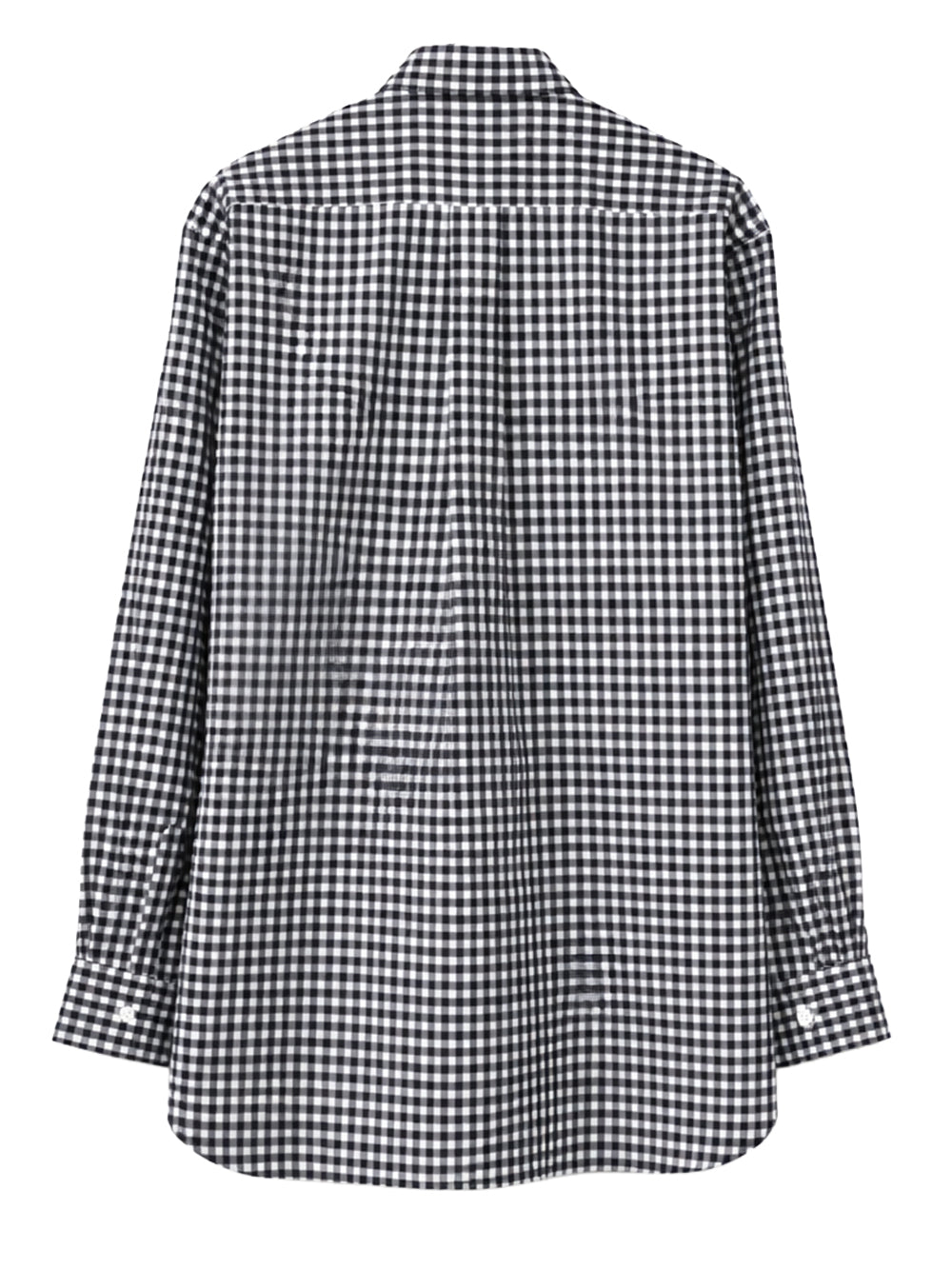 COMME DES GARÇONS-CHECK SHIRT-FZ.B010.PER 1 BLACK/WHITE