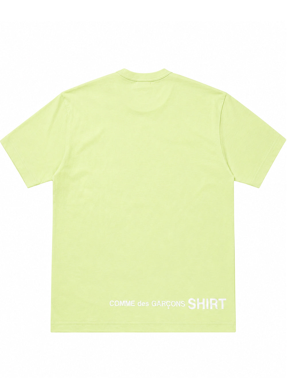 COMME DES GARÇONS-MENS TSHIRT KNIT-FQ.T013.S26 PASTEL GREEN