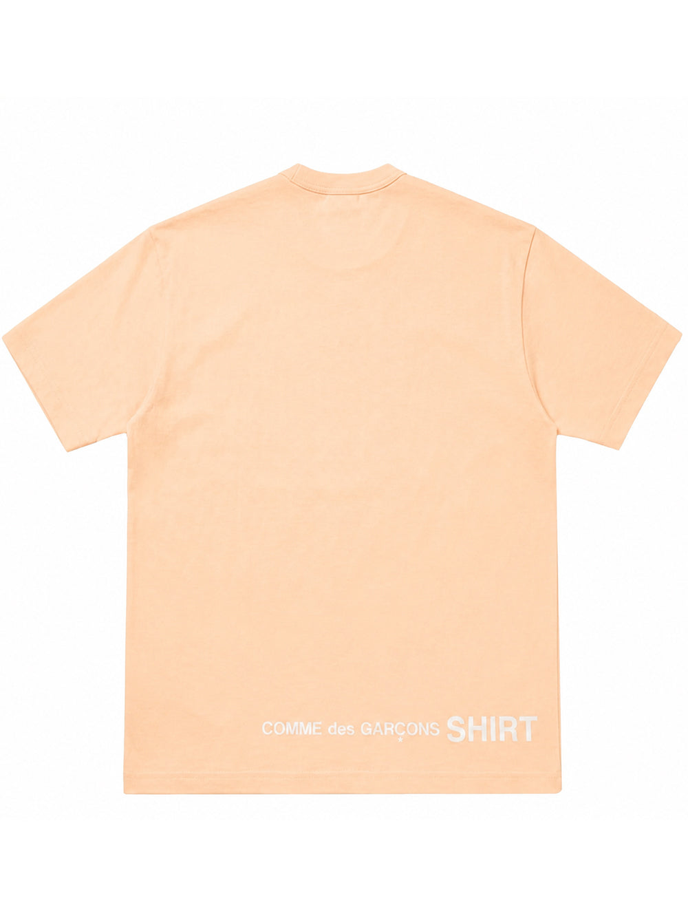 COMME DES GARÇONS-MENS TSHIRT KNIT-FQ.T013.S26 PASTEL ORANGE
