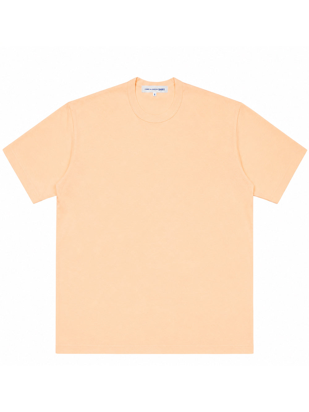COMME DES GARÇONS-MENS TSHIRT KNIT-FQ.T013.S26 PASTEL ORANGE