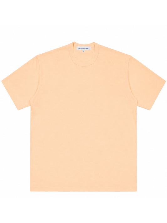 COMME DES GARÇONS-MENS TSHIRT KNIT-FQ.T013.S26 PASTEL ORANGE