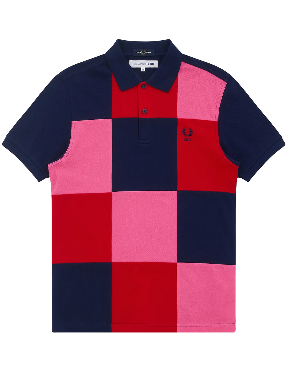 COMME DES GARÇONS-MENS TSHIRT KNIT-FQ.T501.S26 NAVY MIX