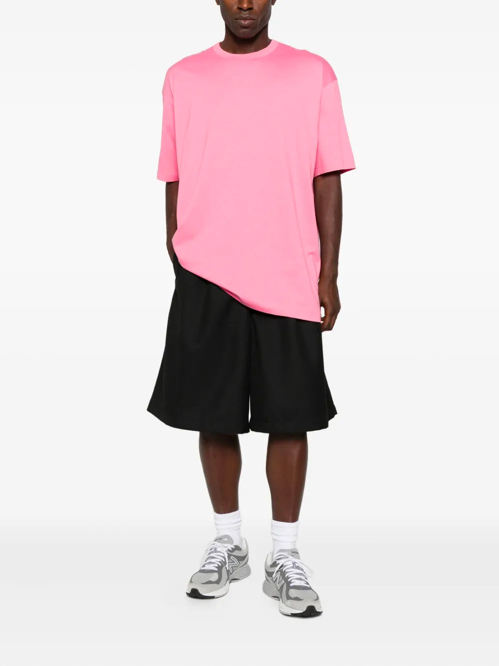 COMME DES GARÇONS-OVERSIZED T-SHIRT-FP.T022.W25 5 PINK