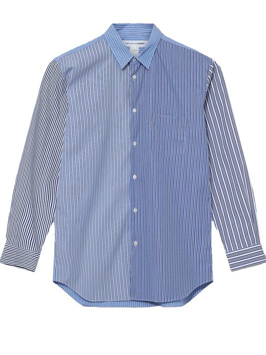 COMME DES GARÇONS-STRIPED SHIRT-FZ.B107.PER 2 STRIPE/MIX