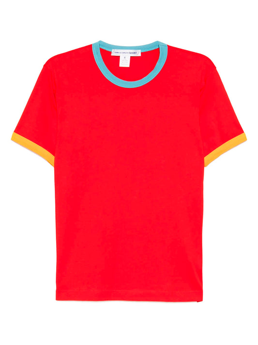 COMME DES GARÇONS-T-SHIRT MULTICOLOR-FP.T009.W25 1 RED/MIX
