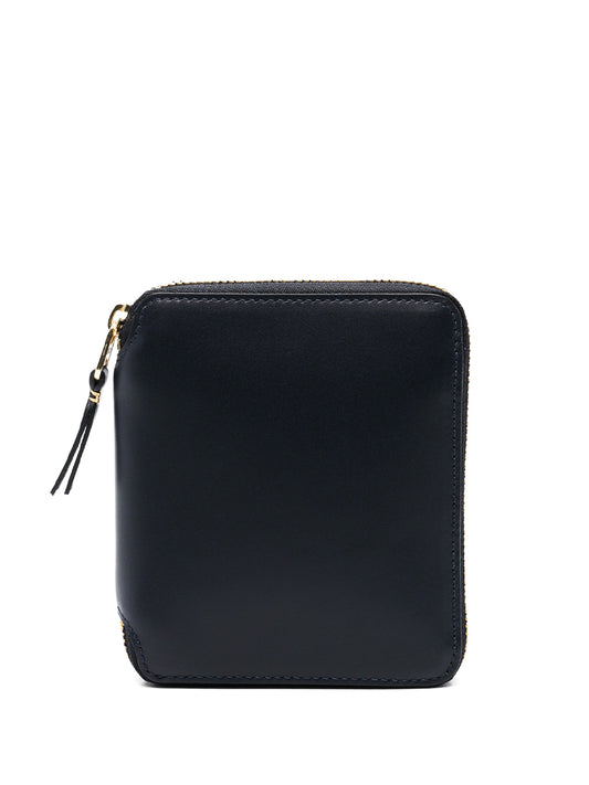 COMME DES GARÇONS WALLET-CLASSIC LEATHER FULL ZIP AROUND WALLET-SA2100 800 BLACK