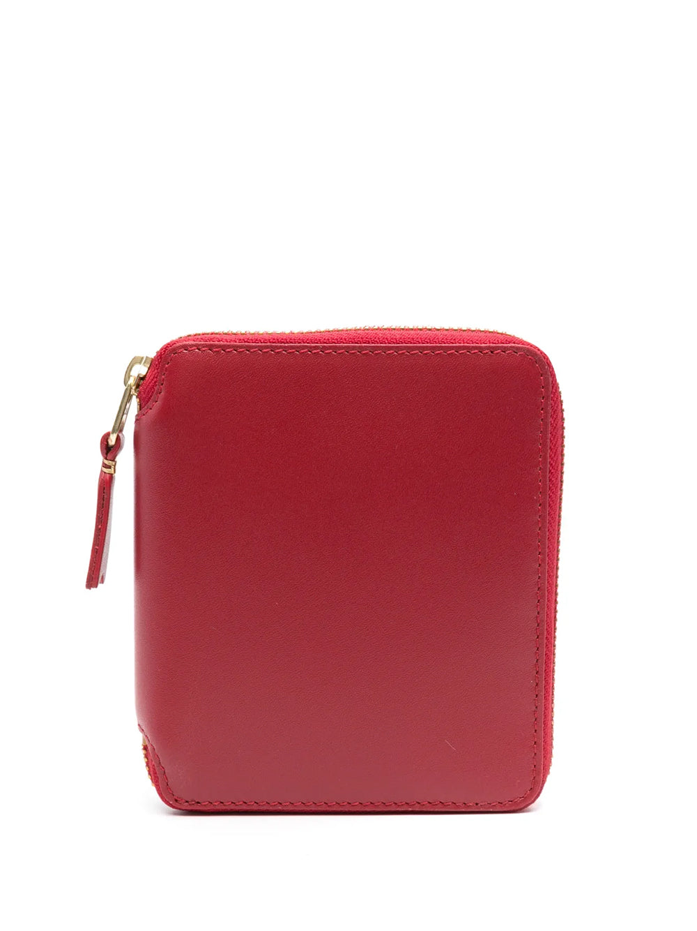 COMME DES GARÇONS WALLET-CLASSIC LEATHER FULL ZIP AROUND WALLET-SA2100 RED