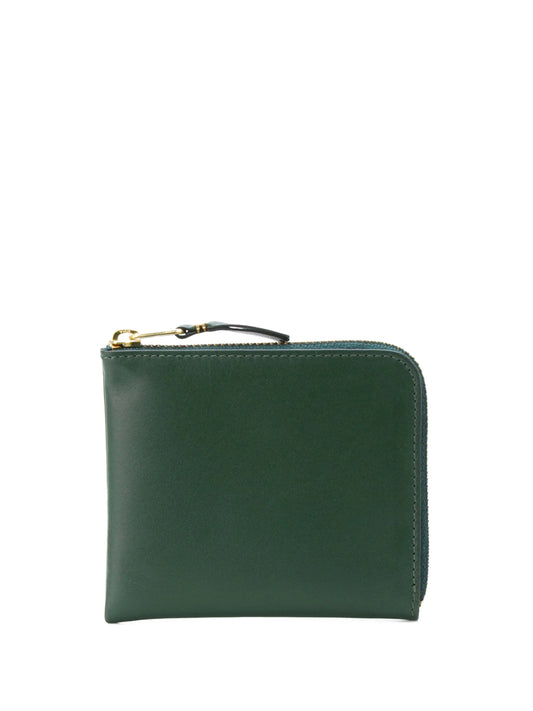 COMME DES GARÇONS WALLET-ZIP AROUND WALLET-SA3100 BGRN BOTTLE GREEN