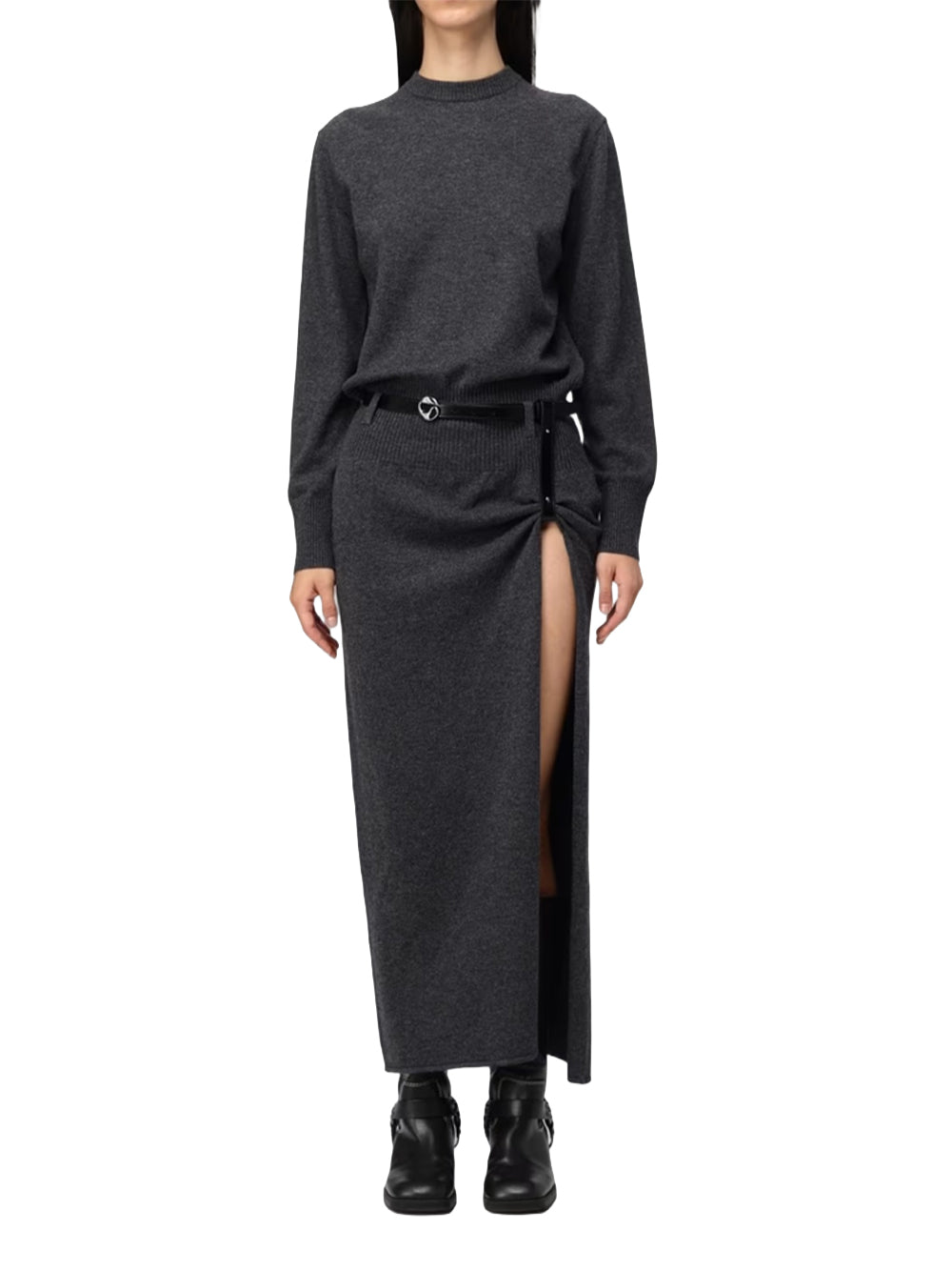 COPERNI-SUSPENDED KNIT DRESS-COPML230Y1005 GREY