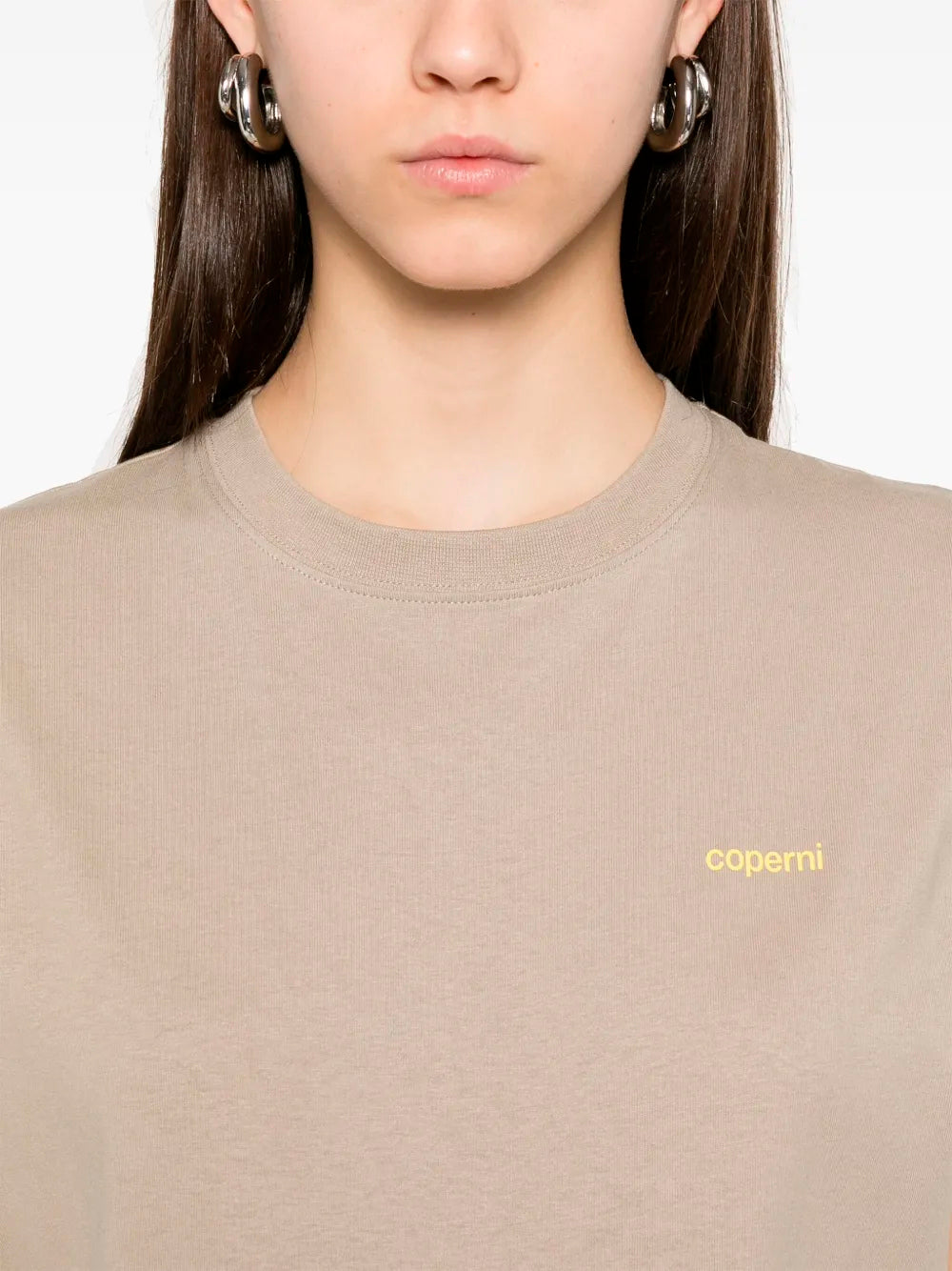 COPERNI-T-SHIRT BODY-COPJS100F5011 BEIGE/YELLOW