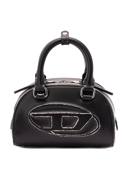 DIESEL-1DR DOME CROSSBODY BAG-X10369.P8630 HA578 BLACK