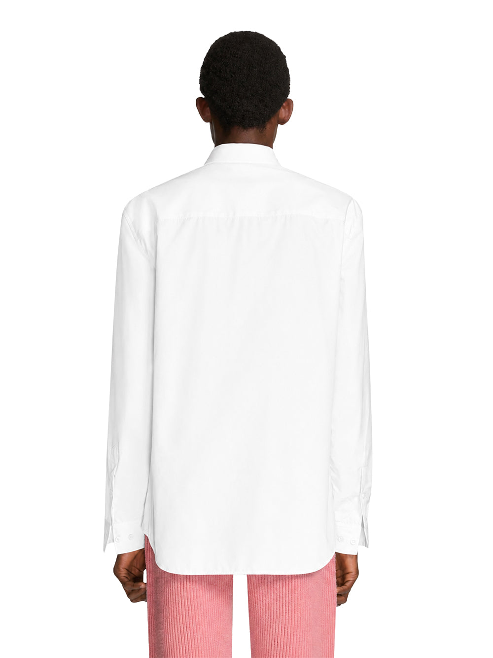 DRIES VAN NOTEN-CAPER 4314 M.W.SHIRT-020700.4314 001 WHITE