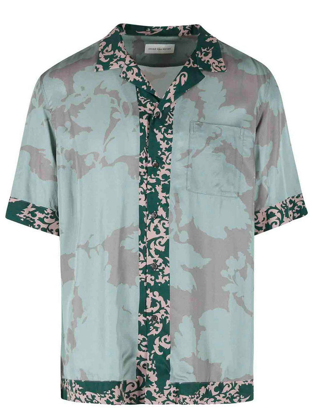 DRIES VAN NOTEN-CARLTONE 3082 M.W.SHIRT-020742.3082 508 PETROL