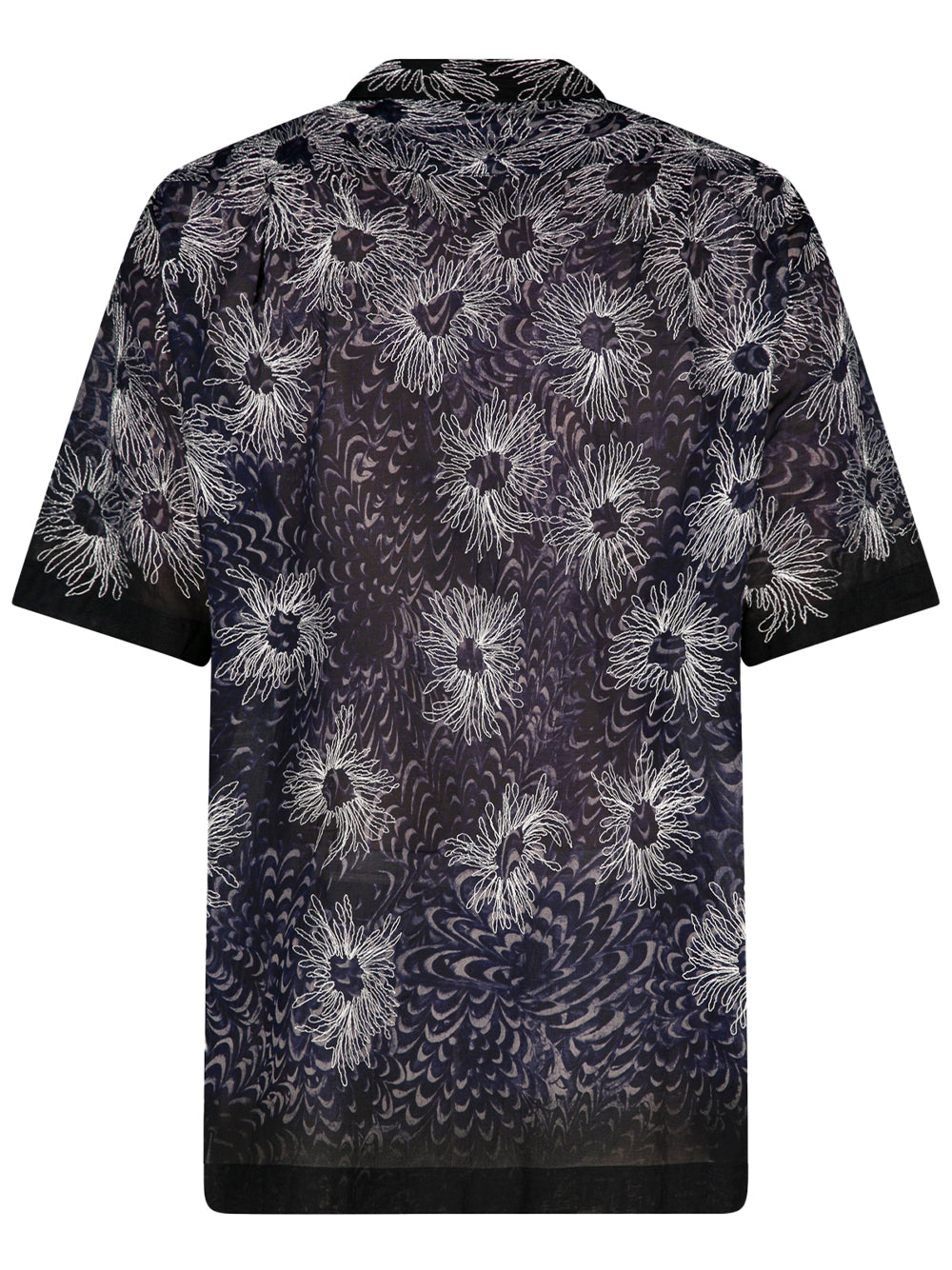 DRIES VAN NOTEN-CARLTONE EMB 1162 M.W.SHIRT-020748.1162.509 509 NAVY