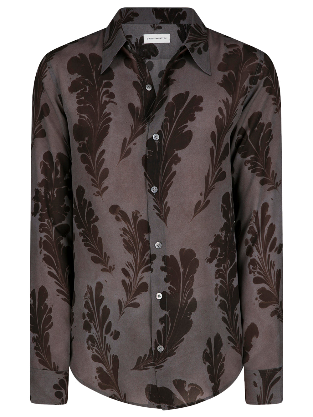 DRIES VAN NOTEN-CELDON 1004 M.W.SHIRT-020735.1004.802 802 GREY