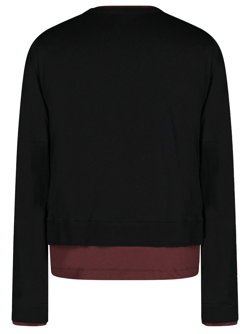 DRIES VAN NOTEN-HEXMAN 1605 M.K.LS.T-SHIRT-021126.1605.900 900 BLACK