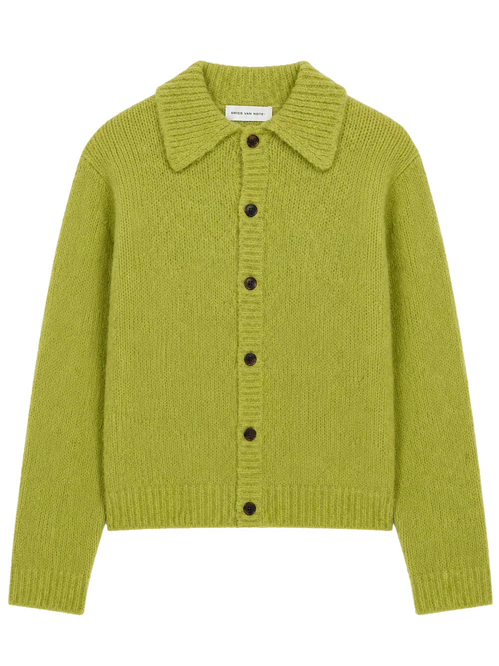 DRIES VAN NOTEN-MORA 4709 M.K.CARDIGAN-021230.4709 201 LIME