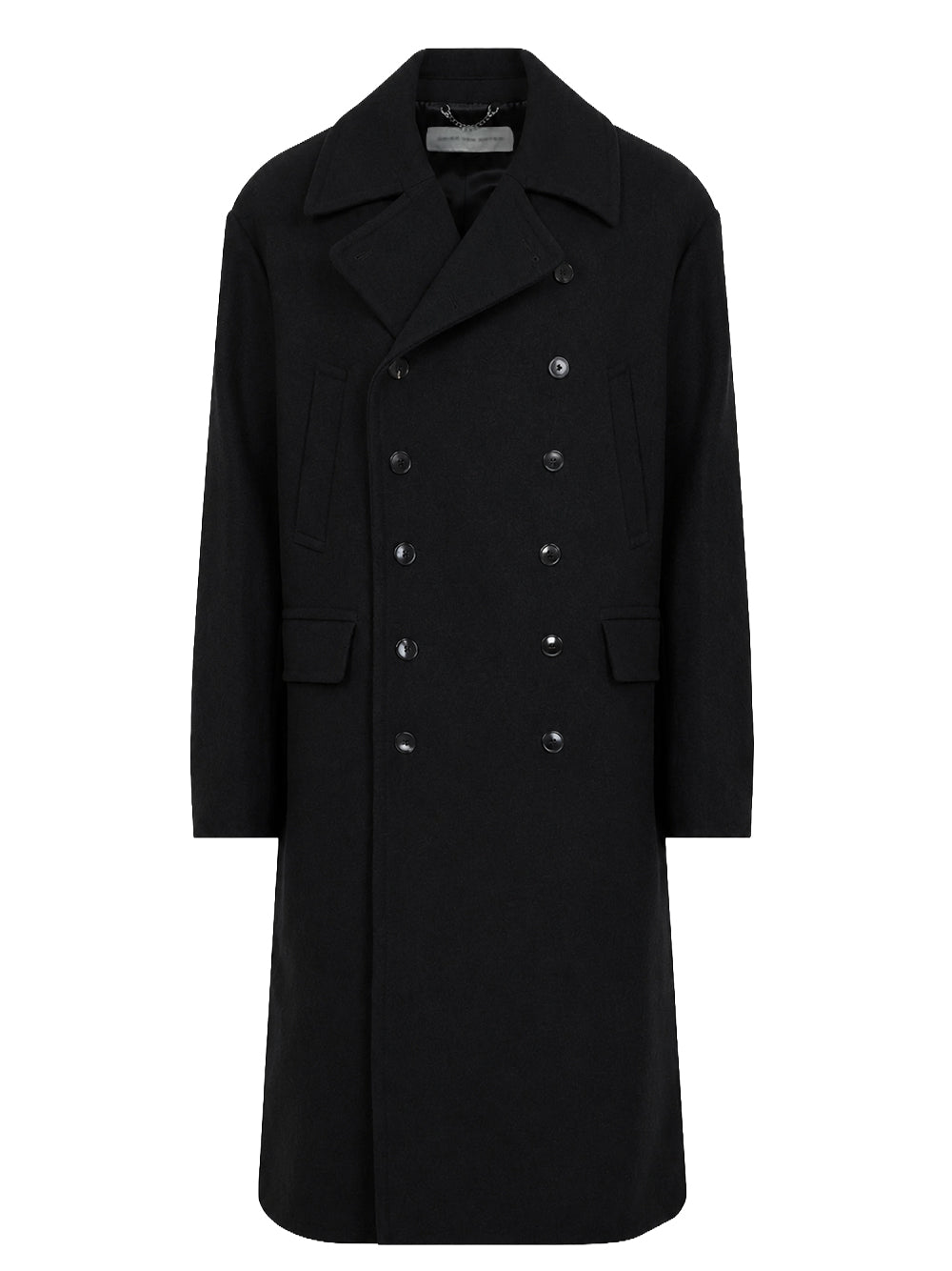 DRIES VAN NOTEN-RASCOTT BIS 4216 M.W.COAT-020214.4216 900 BLACK