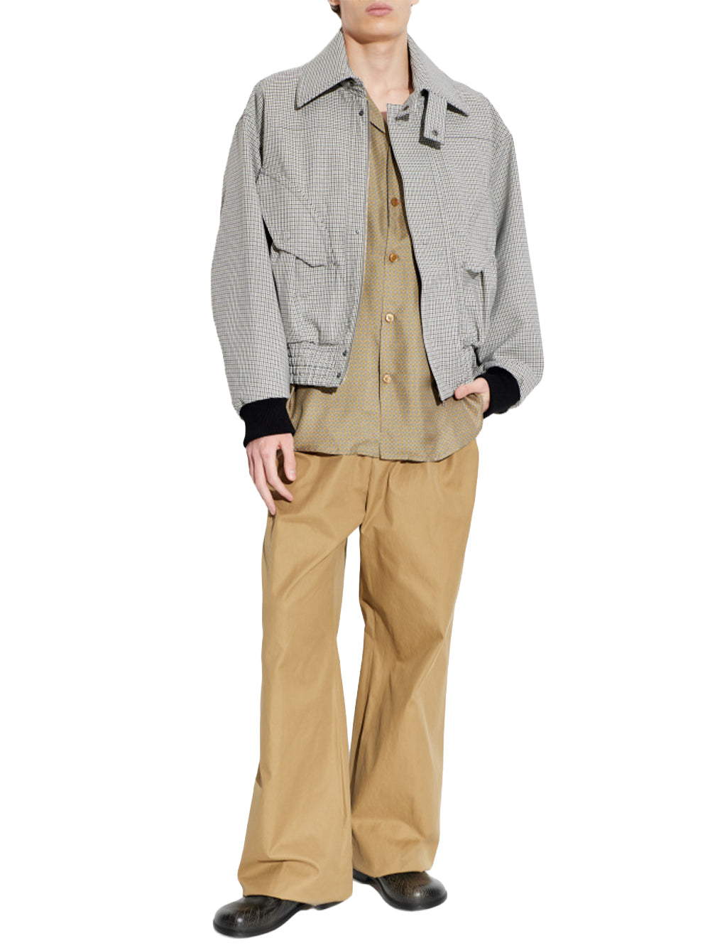 DRIES VAN NOTEN-VAAS 3053 M.W.JACKET-020526.3053 802 GREY