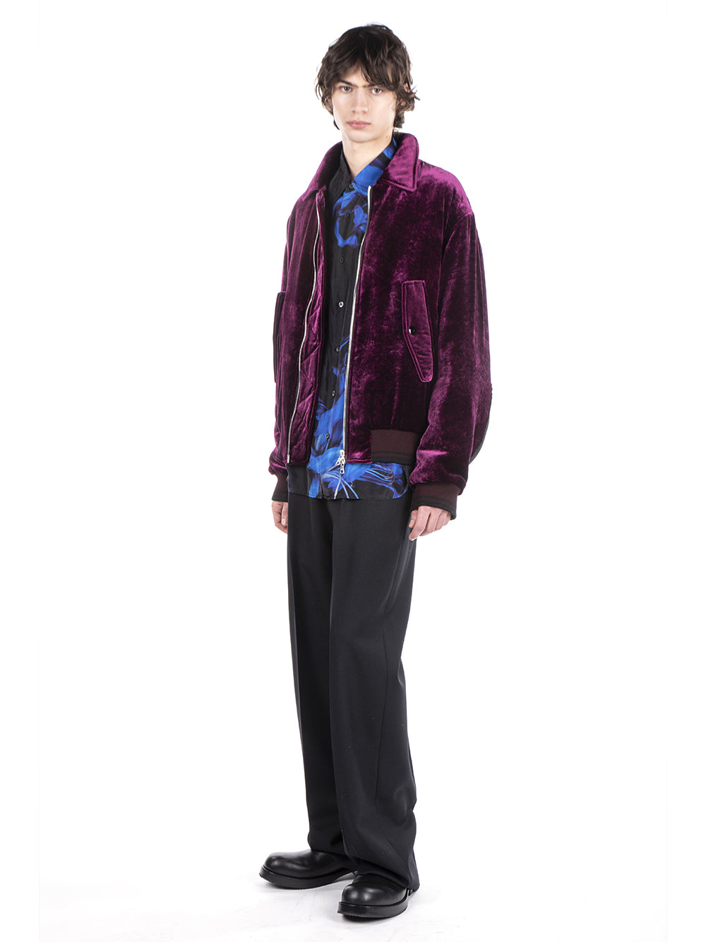 DRIES VAN NOTEN-VENLO JACKET-252.020560.2282 400 VIOLET