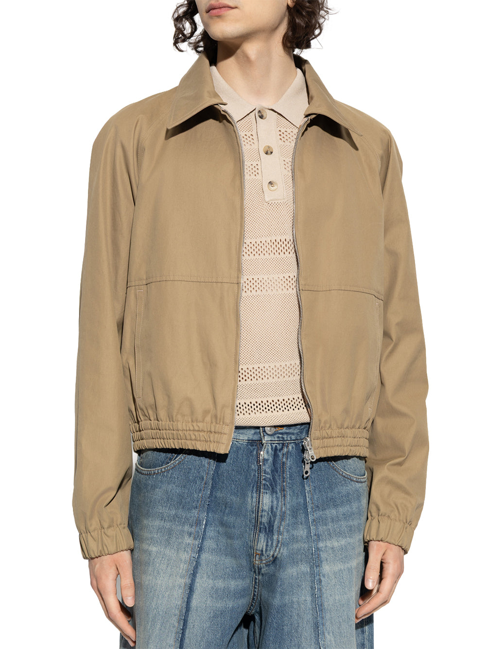 DRIES VAN NOTEN-VINNYS REV 3103 M.W.JACKET-020508.3103 102 CAMEL
