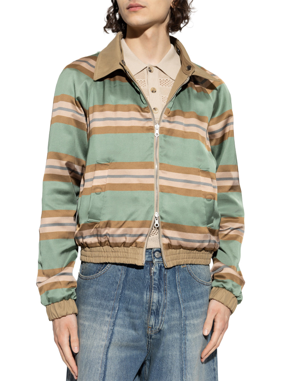 DRIES VAN NOTEN-VINNYS REV 3103 M.W.JACKET-020508.3103 102 CAMEL