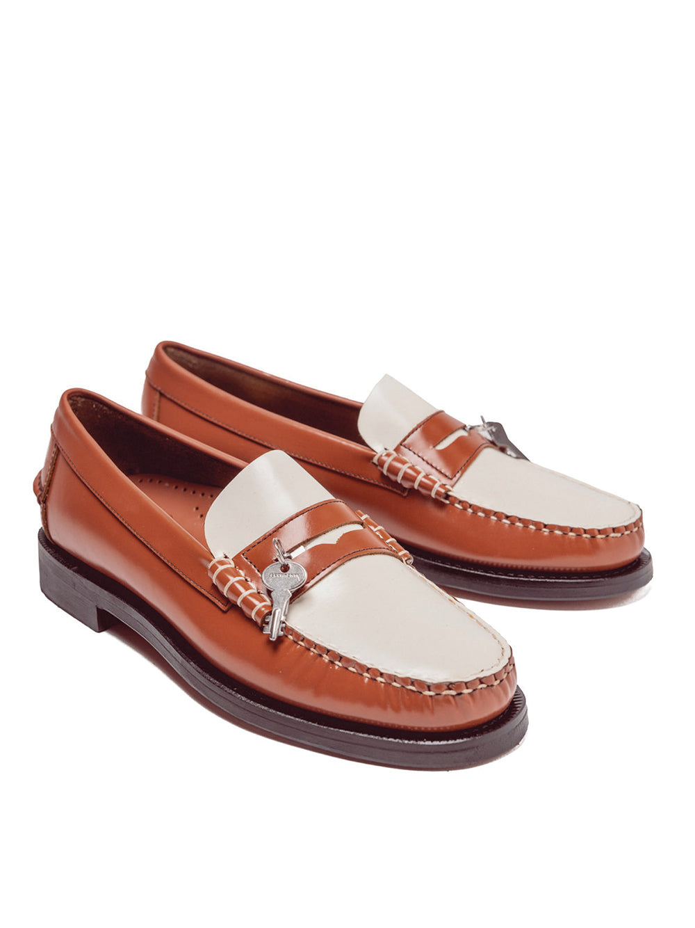 FERRAMENTA COLLABORATIONS-SEBAGO DAN FERRAMENTA-3114JW A01 BROWN GINGER.WHITE