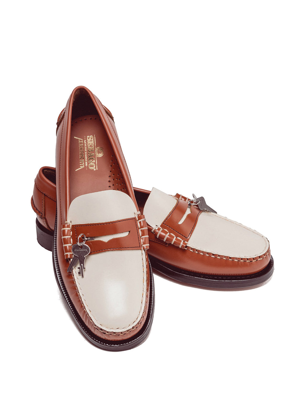 FERRAMENTA COLLABORATIONS-SEBAGO DAN FERRAMENTA-3114JW A01 BROWN GINGER.WHITE