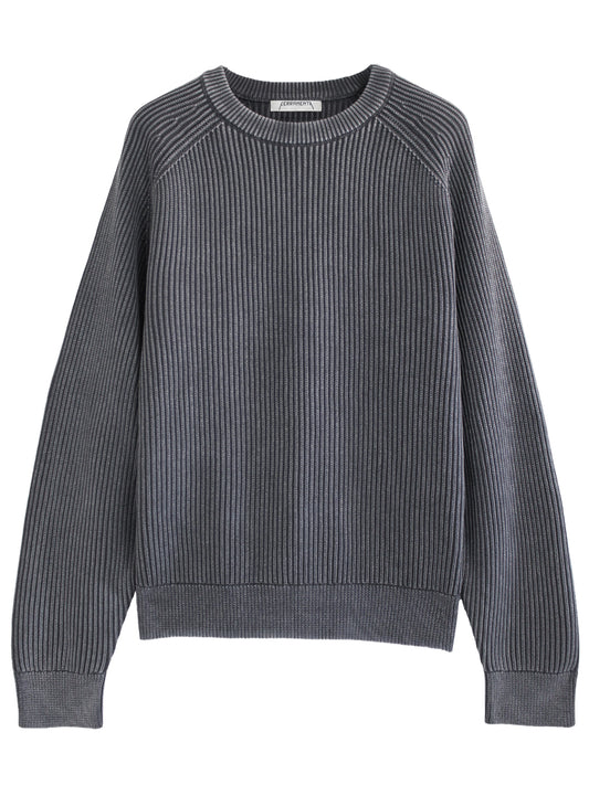 FERRAMENTA-CREWNECK ACID WASH-FMTSIN108 GREY