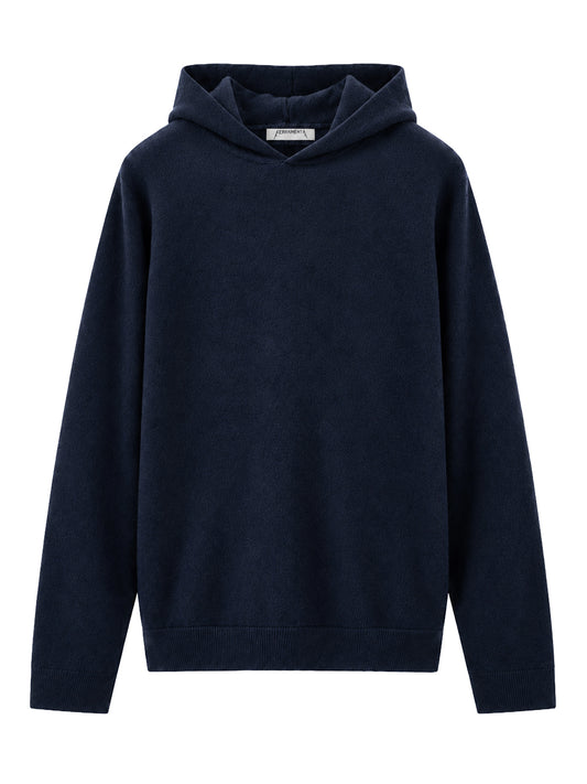 FERRAMENTA-HOODIE NUVOLA LANA CASHMERE-FMTSIN070007 BLU NAVY